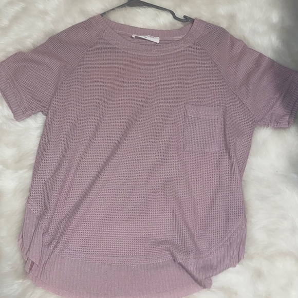 american threads waffle knit tee - Picture 1 of 3
